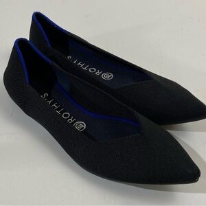 Rothy’s the point black size 10